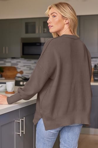 LILLUSORY Women's Oversized Batwing 2024 Sweaters