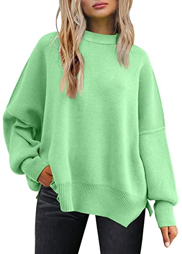 LILLUSORY Women's Oversized Batwing 2024 Sweaters