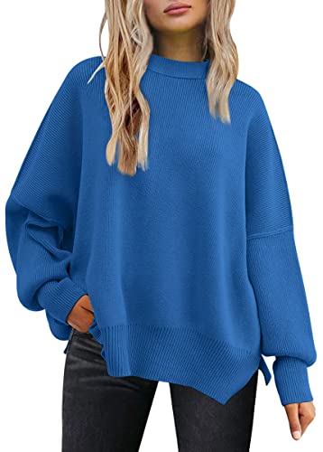 LILLUSORY Women's Oversized Batwing 2024 Sweaters