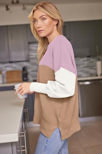 LILLUSORY Women's Oversized Batwing 2024 Sweaters