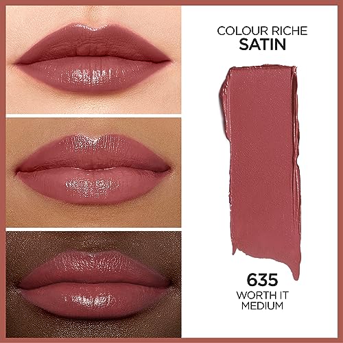 L’Oréal Paris Colour Riche Original Creamy, Hydrating Satin Lipstick