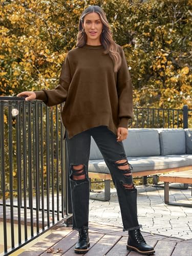 LILLUSORY Women's Oversized Batwing 2024 Sweaters
