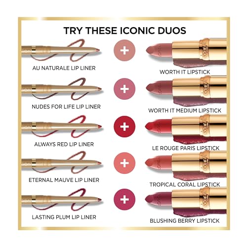 L’Oréal Paris Colour Riche Original Creamy, Hydrating Satin Lipstick