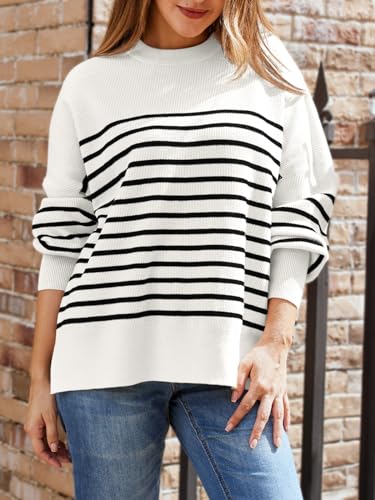 LILLUSORY Women's Oversized Batwing 2024 Sweaters