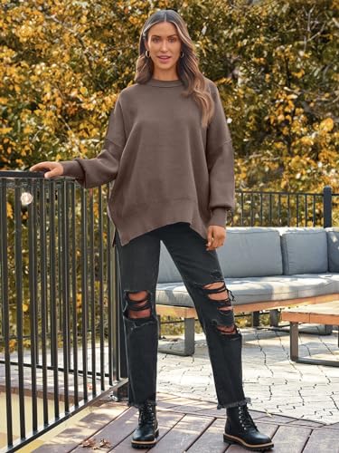 LILLUSORY Women's Oversized Batwing 2024 Sweaters