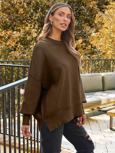 LILLUSORY Women's Oversized Batwing 2024 Sweaters