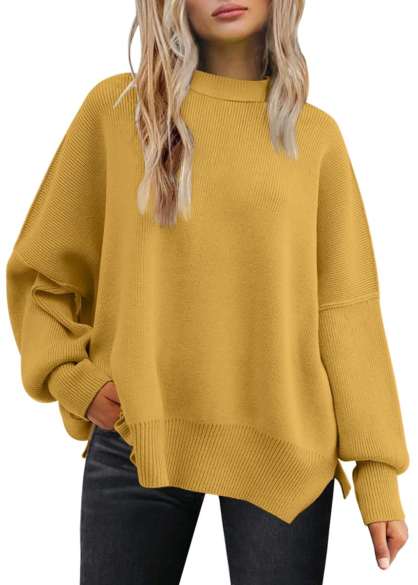 LILLUSORY Women's Oversized Batwing 2024 Sweaters