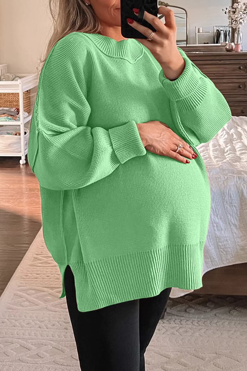 LILLUSORY Women's Oversized Batwing 2024 Sweaters