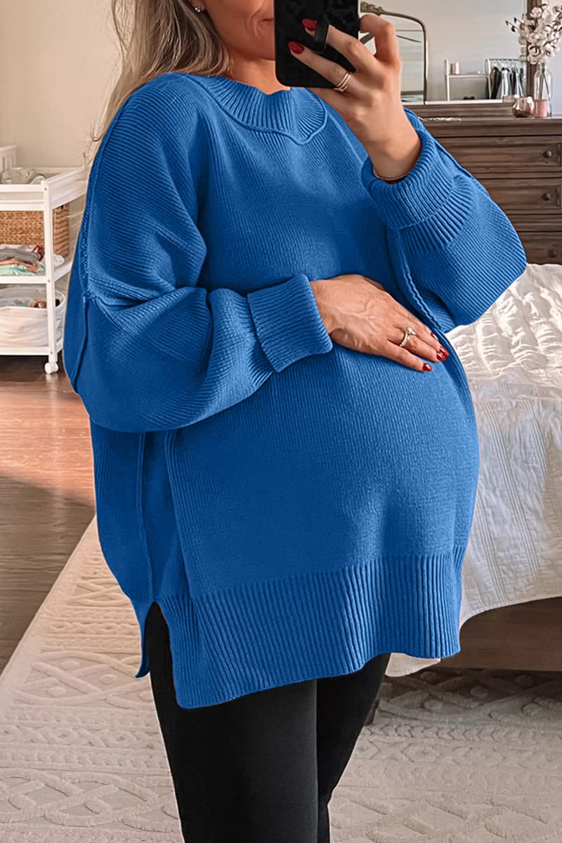 LILLUSORY Women's Oversized Batwing 2024 Sweaters