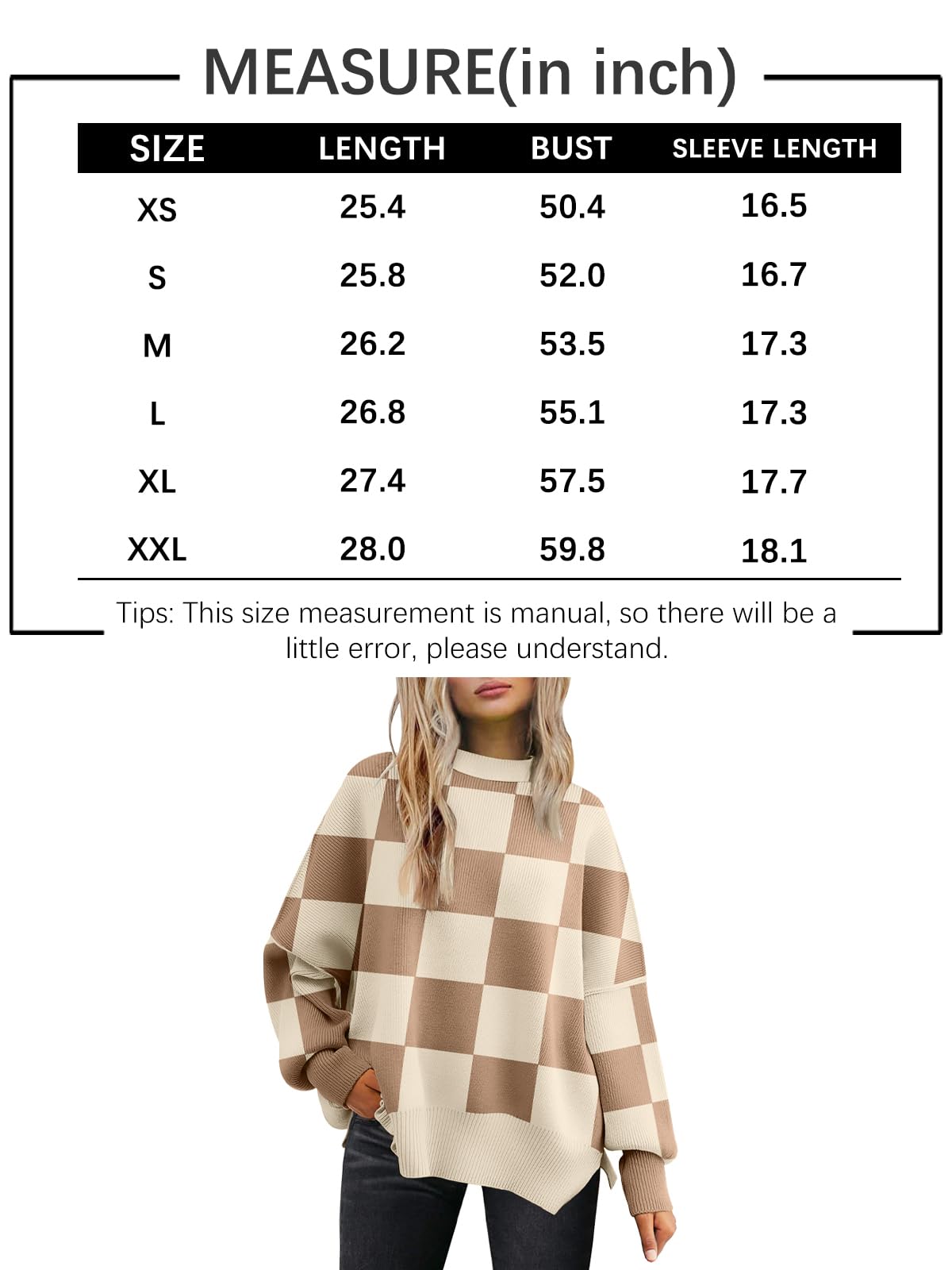 LILLUSORY Women's Oversized Batwing 2024 Sweaters