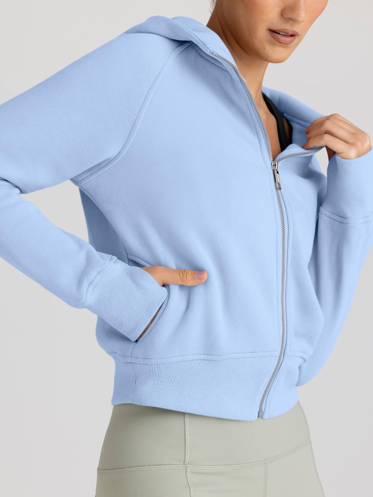Queen Womens Zip Up Hoodies