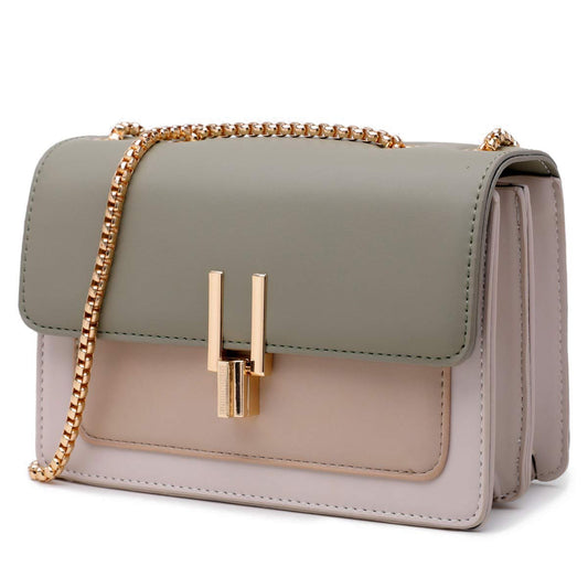 Color-Block Crossbody Bag