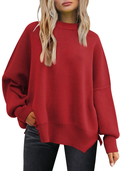 LILLUSORY Women's Oversized Batwing 2024 Sweaters
