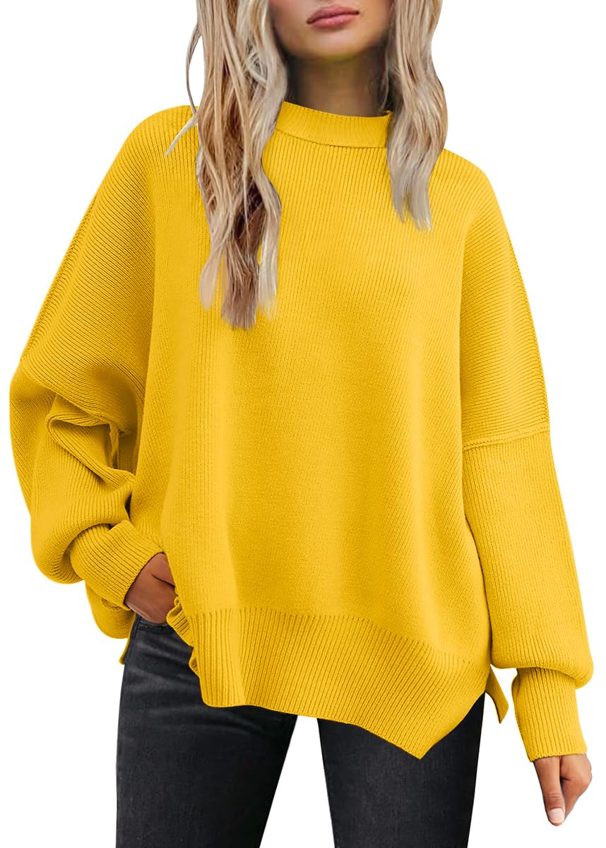 LILLUSORY Women's Oversized Batwing 2024 Sweaters