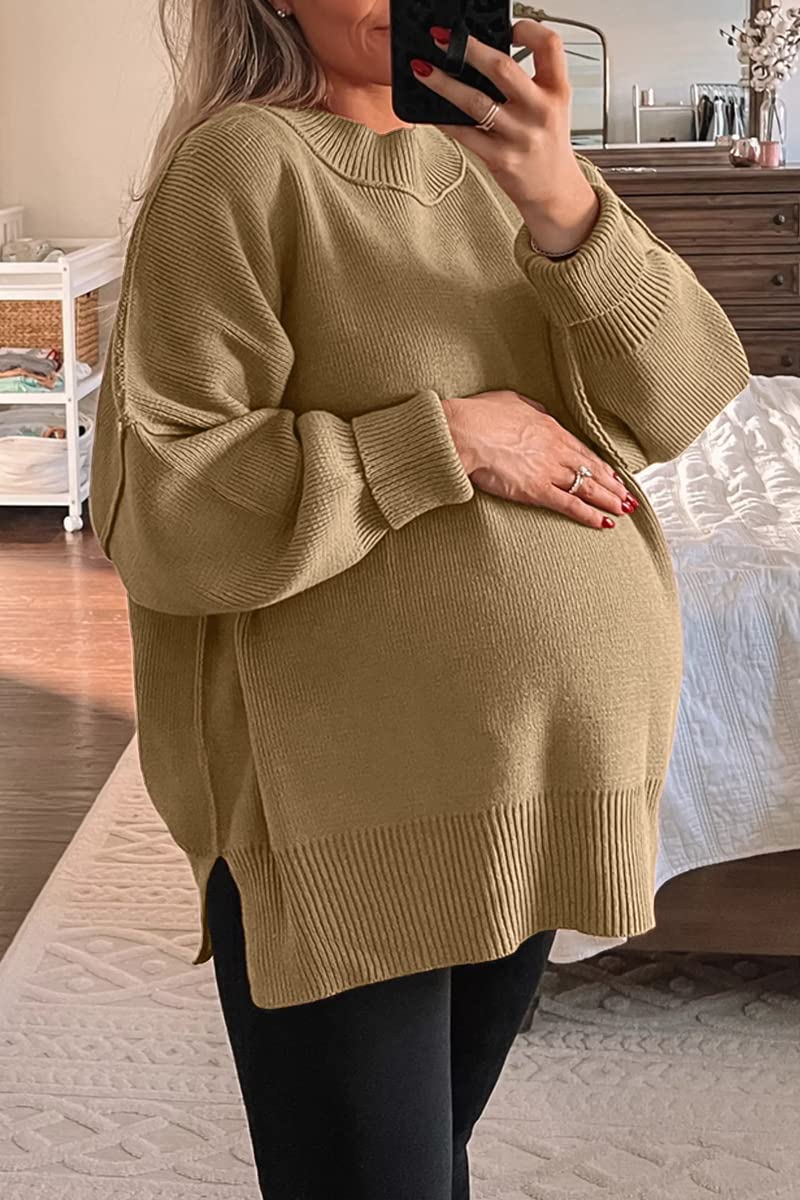 LILLUSORY Women's Oversized Batwing 2024 Sweaters