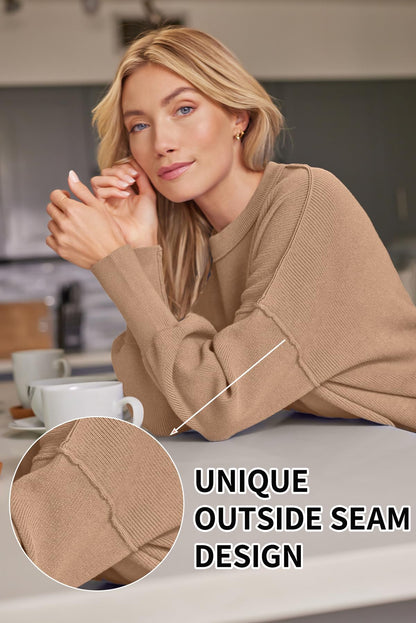 LILLUSORY Women's Oversized Batwing 2024 Sweaters