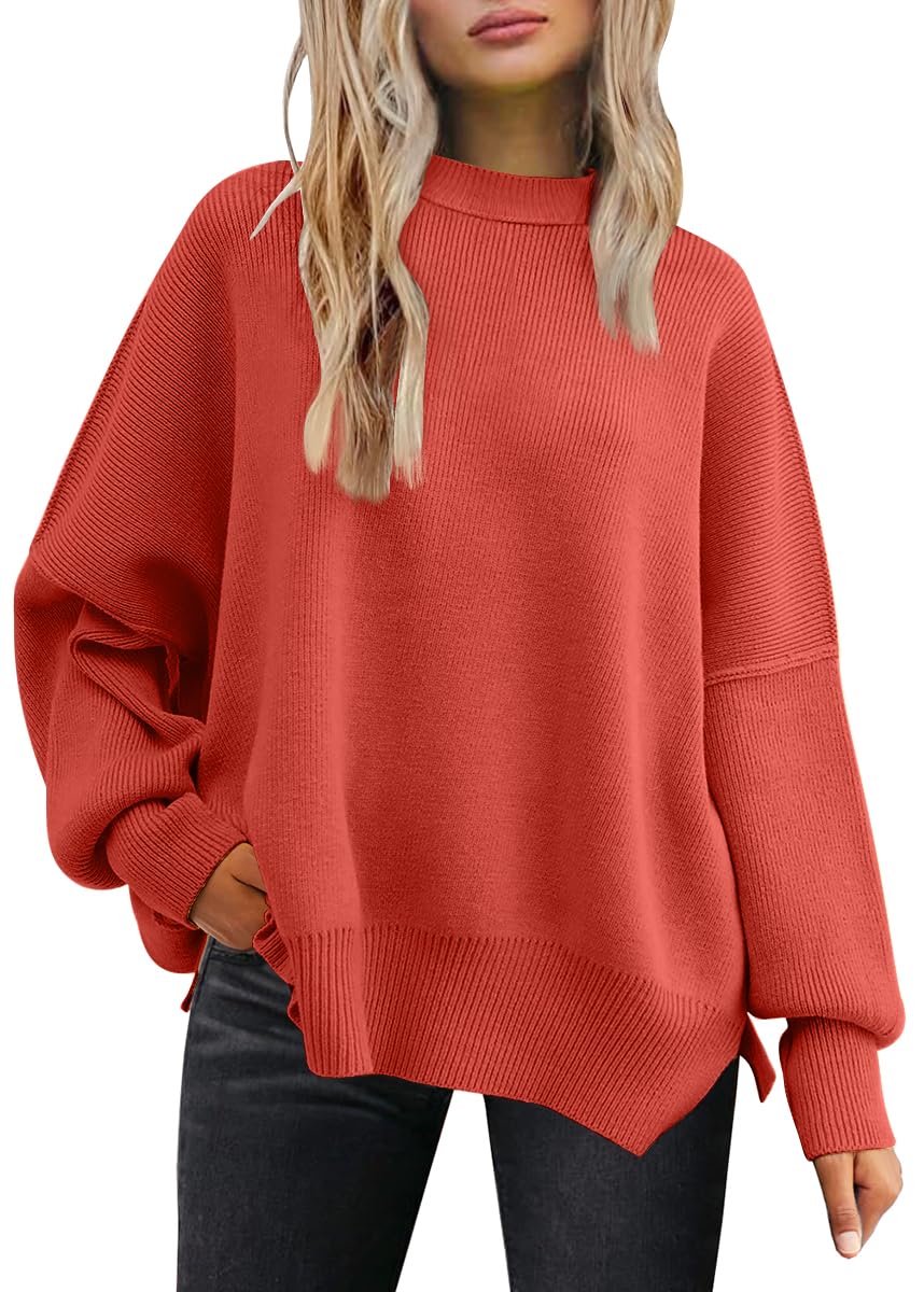 LILLUSORY Women's Oversized Batwing 2024 Sweaters