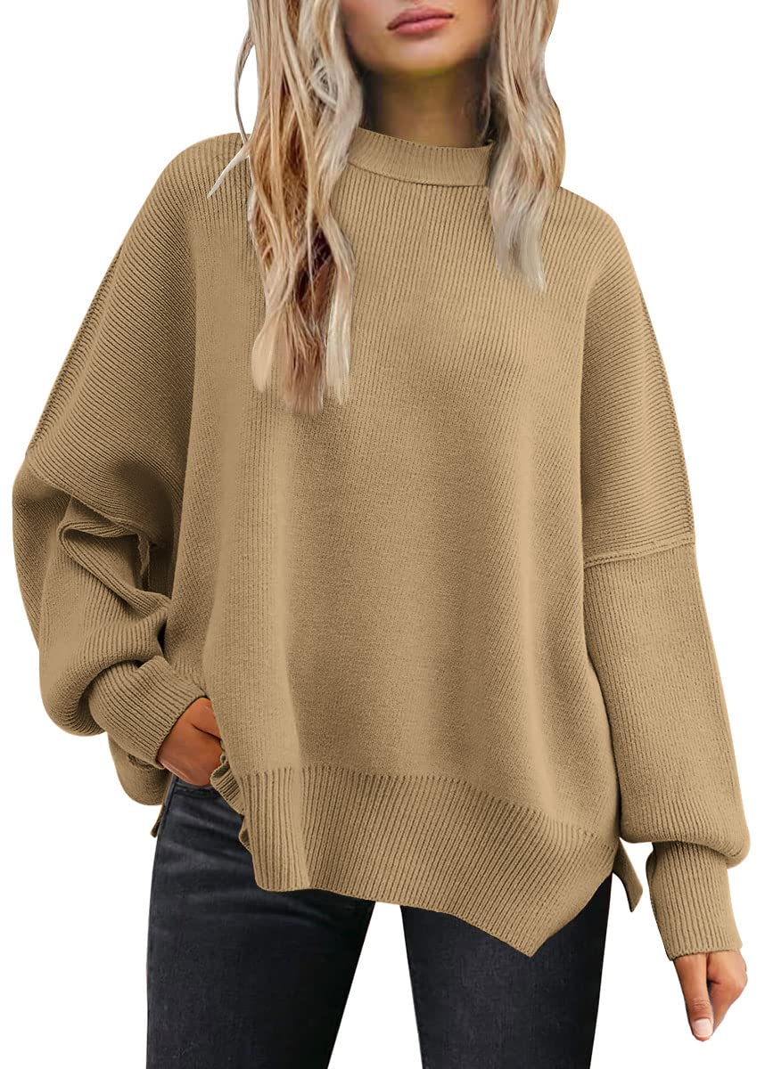 LILLUSORY Women's Oversized Batwing 2024 Sweaters