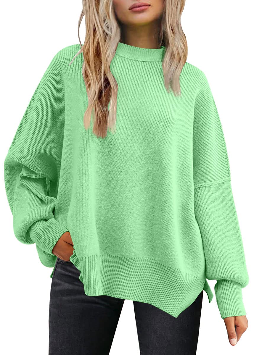 LILLUSORY Women's Oversized Batwing 2024 Sweaters
