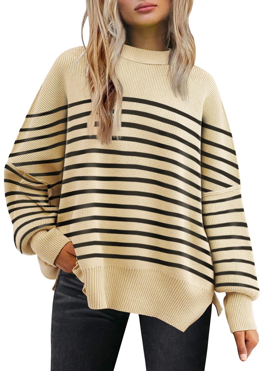 LILLUSORY Women's Oversized Batwing 2024 Sweaters