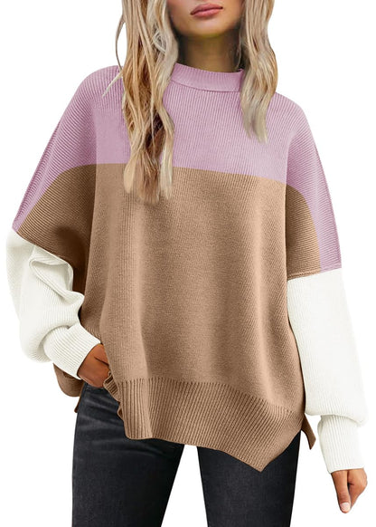 LILLUSORY Women's Oversized Batwing 2024 Sweaters