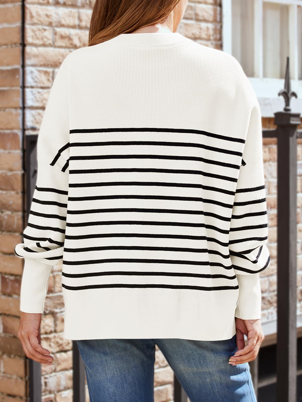 LILLUSORY Women's Oversized Batwing 2024 Sweaters