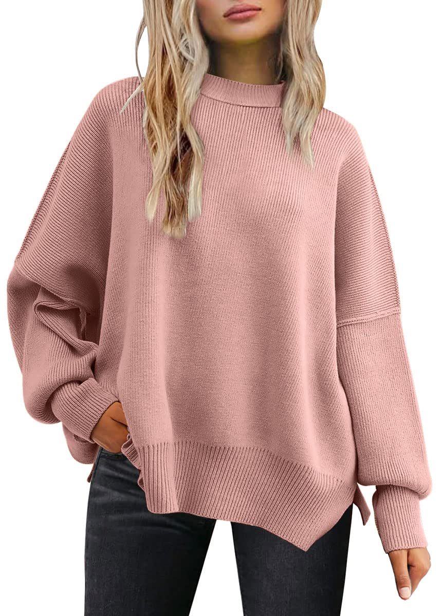 LILLUSORY Women's Oversized Batwing 2024 Sweaters
