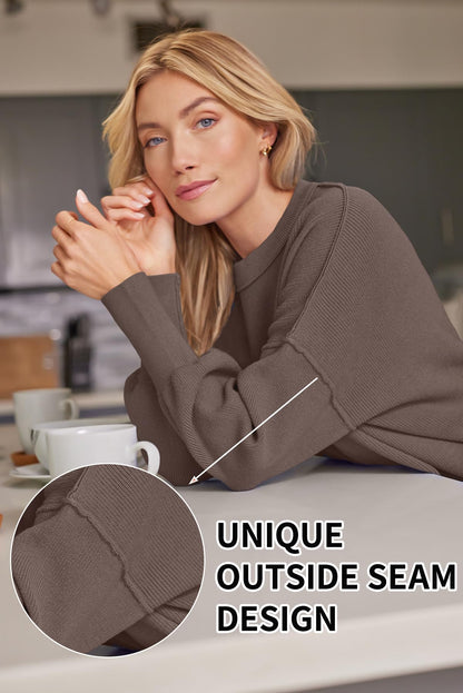 LILLUSORY Women's Oversized Batwing 2024 Sweaters