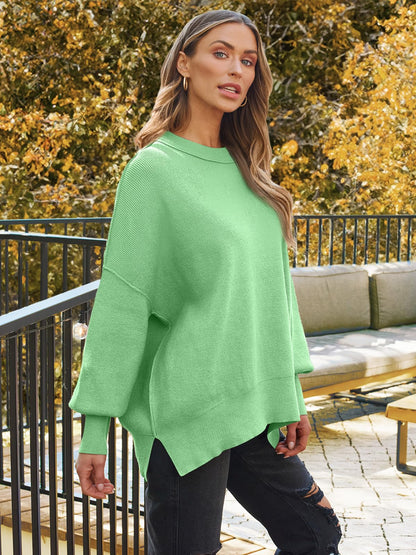 LILLUSORY Women's Oversized Batwing 2024 Sweaters