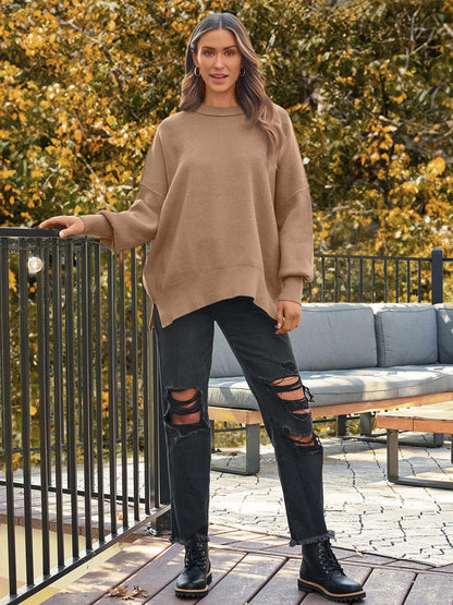 LILLUSORY Women's Oversized Batwing 2024 Sweaters