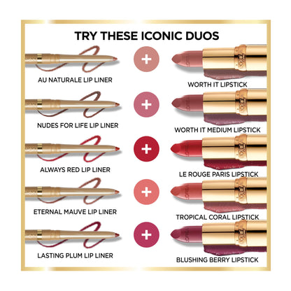 L’Oréal Paris Colour Riche Original Creamy, Hydrating Satin Lipstick