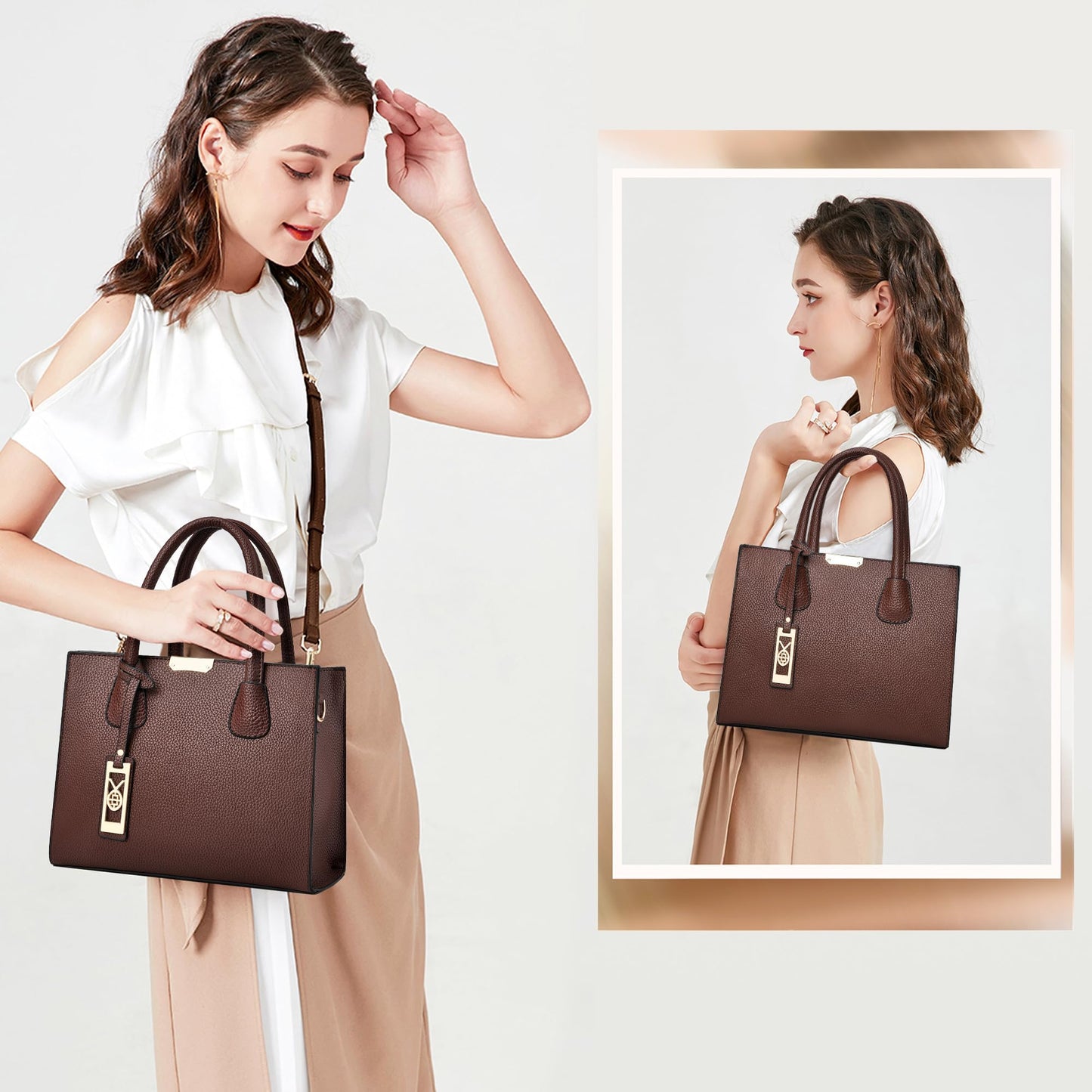 CHICAROUSAL Crossbody Purses and Handbags for Women