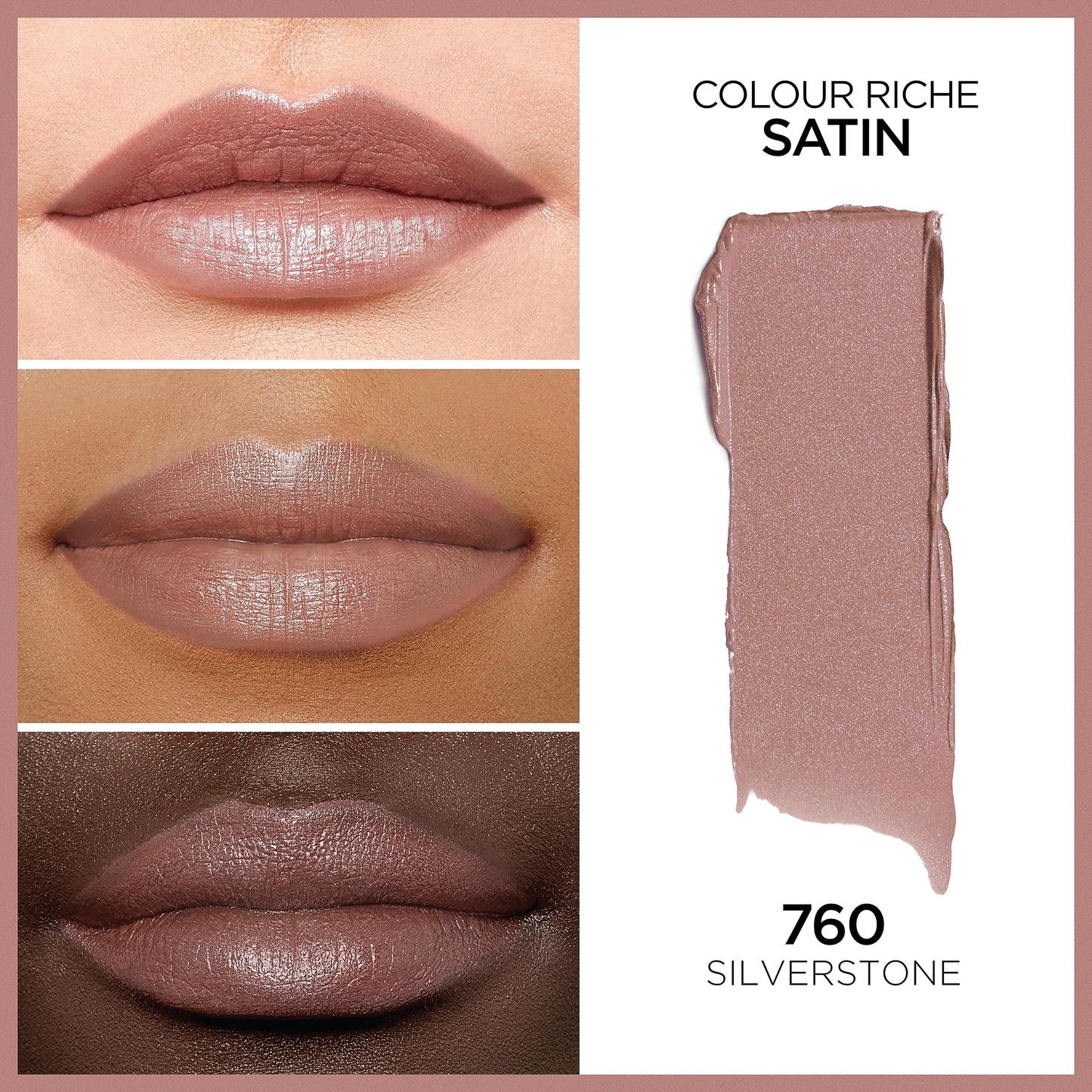 L’Oréal Paris Colour Riche Original Creamy, Hydrating Satin Lipstick