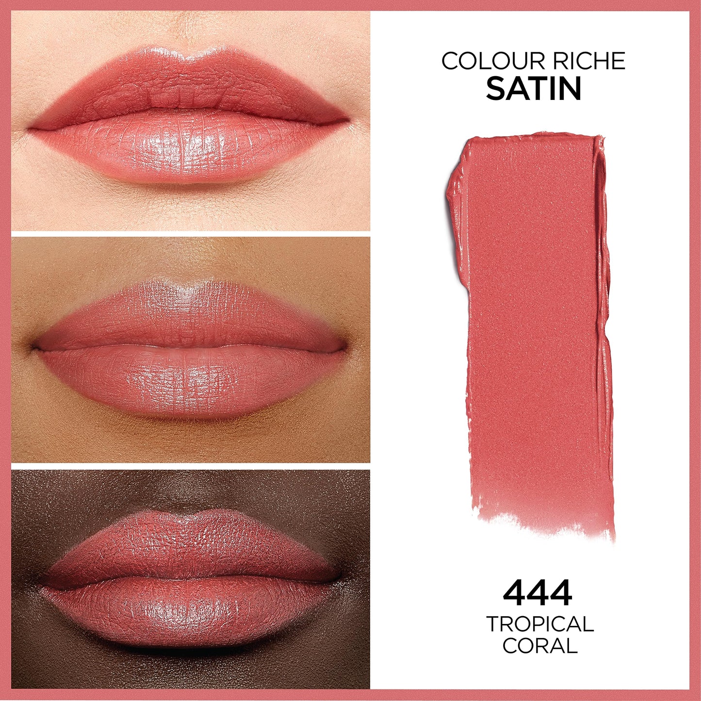 L’Oréal Paris Colour Riche Original Creamy, Hydrating Satin Lipstick