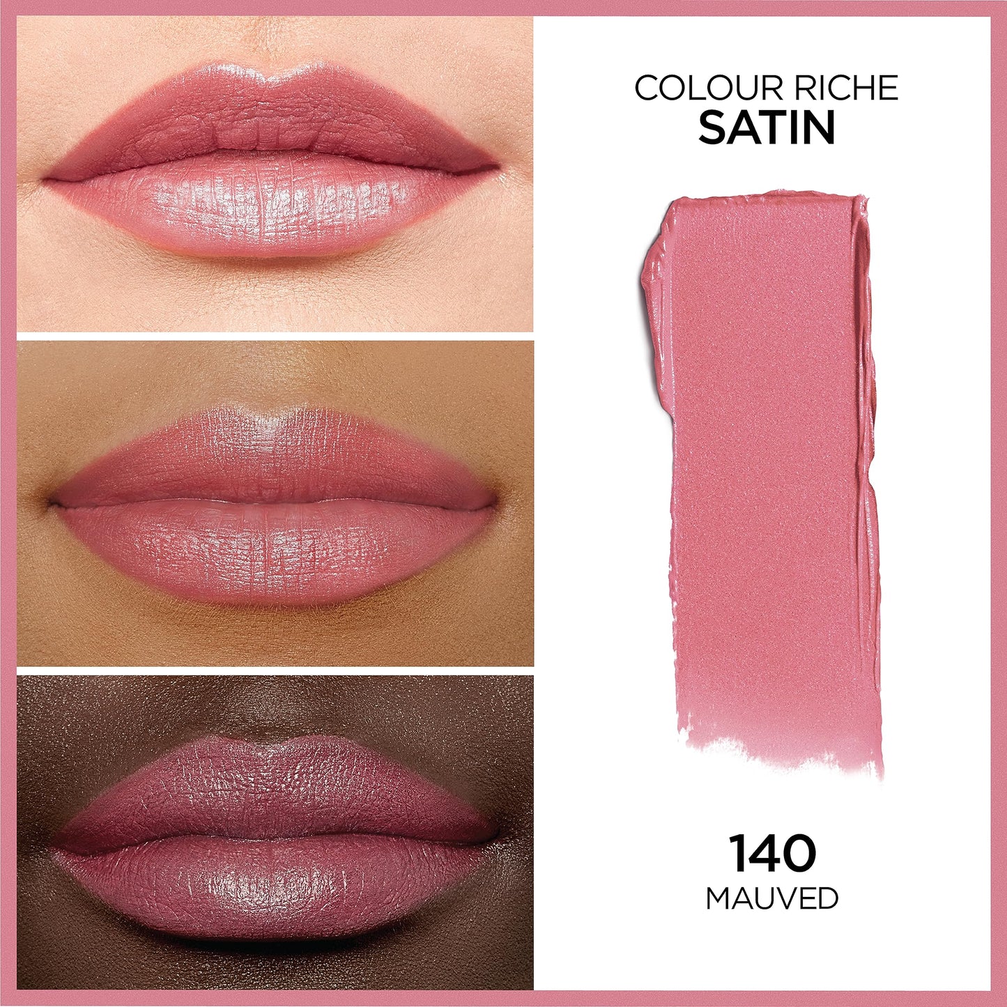 L’Oréal Paris Colour Riche Original Creamy, Hydrating Satin Lipstick