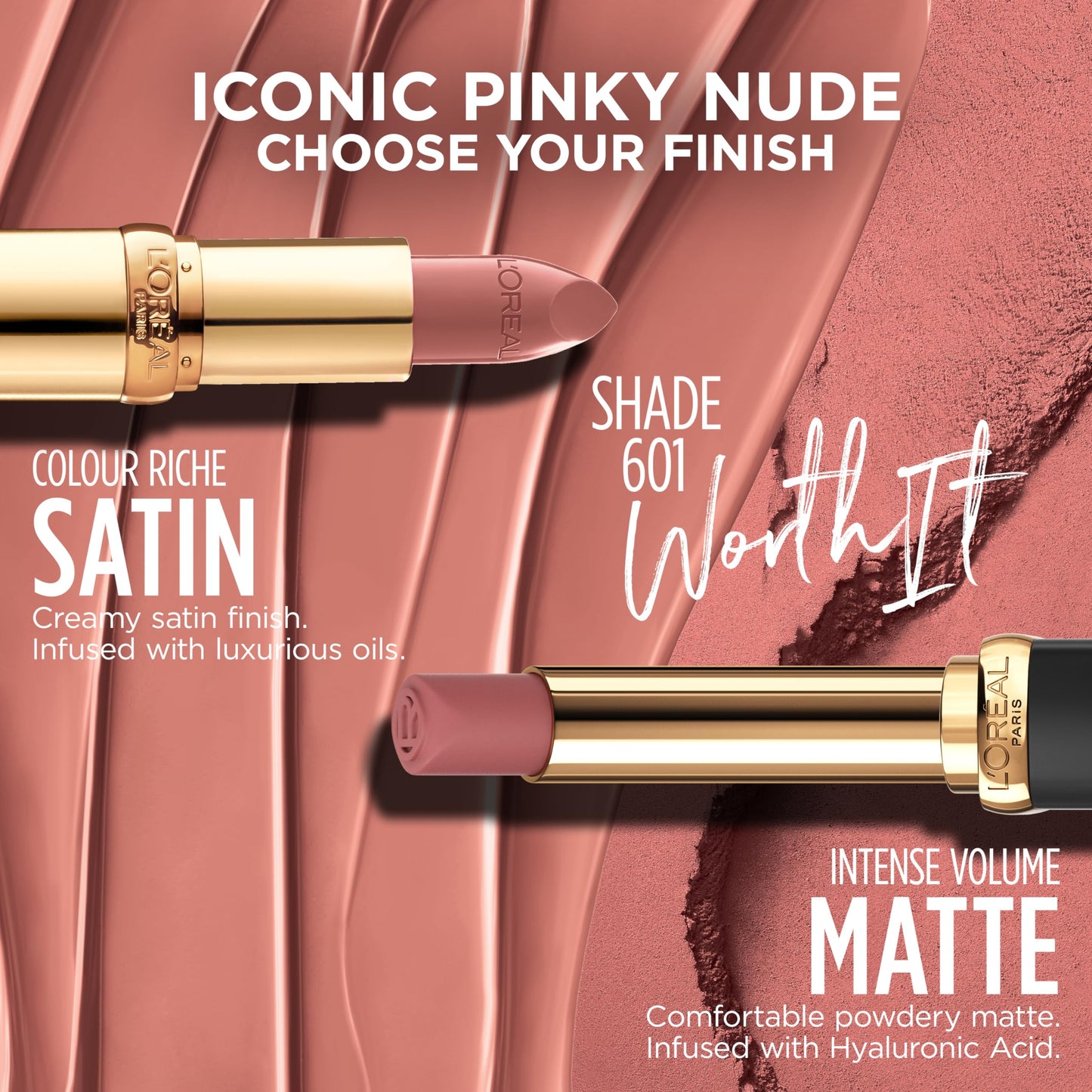 L’Oréal Paris Colour Riche Original Creamy, Hydrating Satin Lipstick