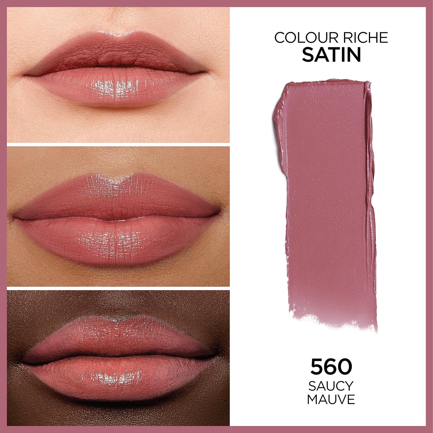 L’Oréal Paris Colour Riche Original Creamy, Hydrating Satin Lipstick
