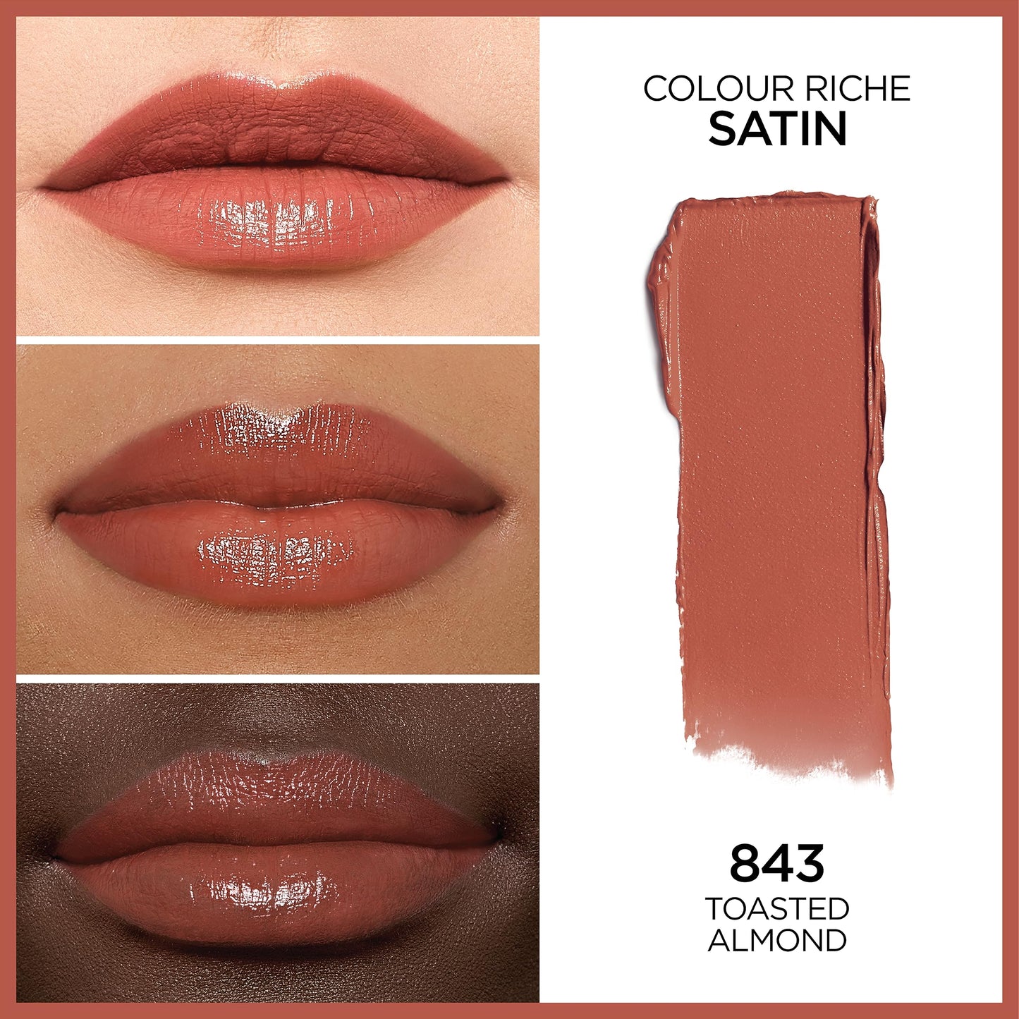 L’Oréal Paris Colour Riche Original Creamy, Hydrating Satin Lipstick