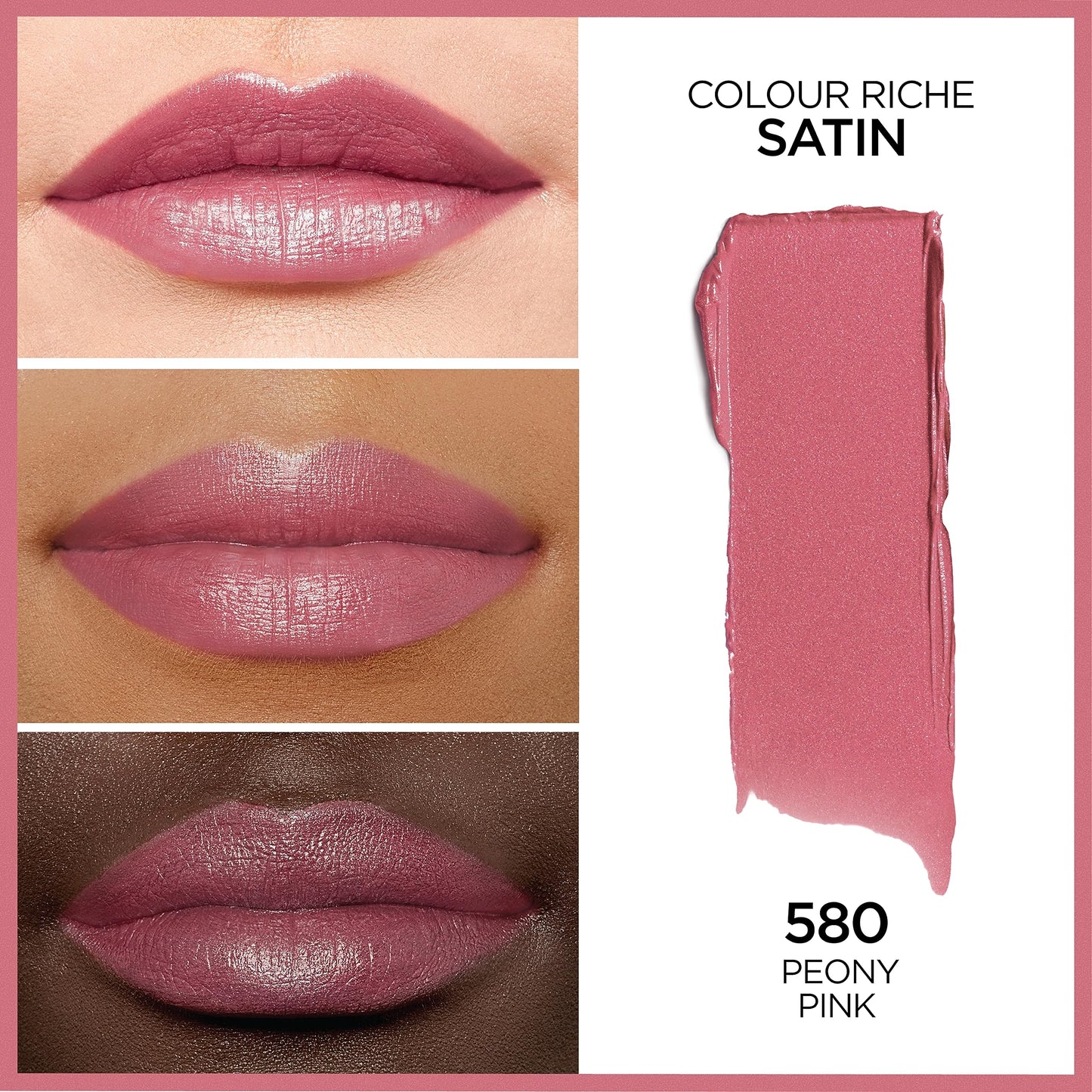 L’Oréal Paris Colour Riche Original Creamy, Hydrating Satin Lipstick