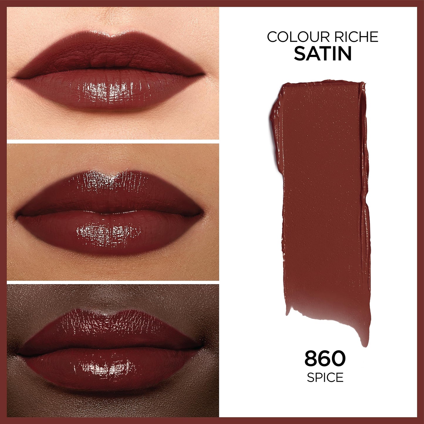 L’Oréal Paris Colour Riche Original Creamy, Hydrating Satin Lipstick
