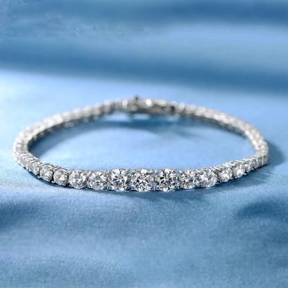 MOISSANITE DIAMOND TENNIS BRACELET FOR WOMEN