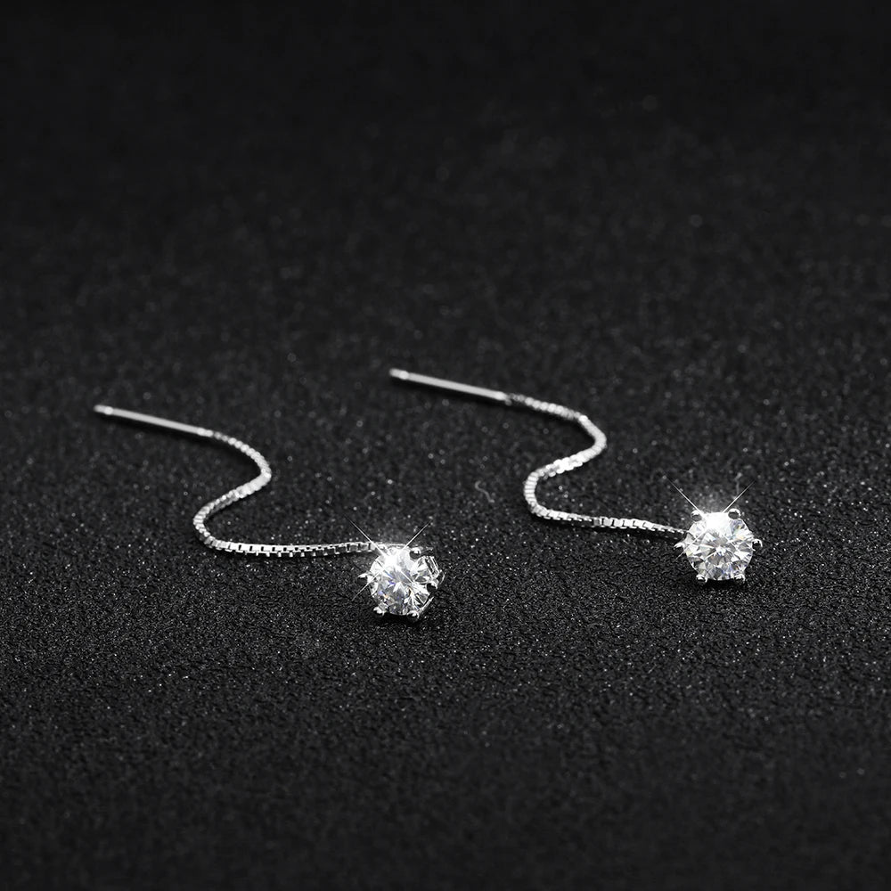 MOISSANITE DIAMOND WOMEN EARRING