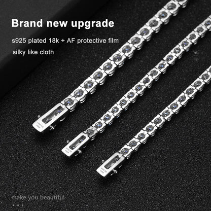 MOISSANITE DIAMOND TENNIS BRACELET FOR WOMEN