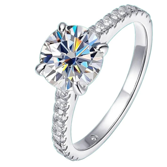 MOISSANITE DIAMOND WOMEN ENGAGEMENT RING