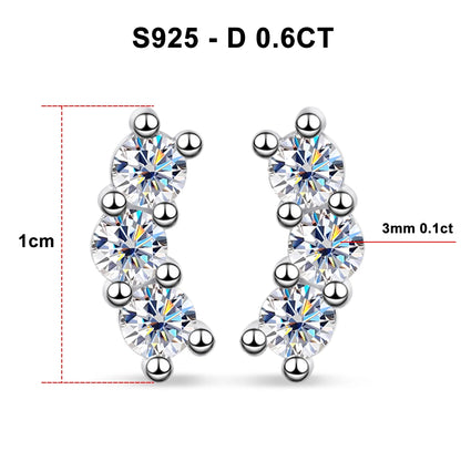 MOISSANITE DIAMOND WOMEN EARRING