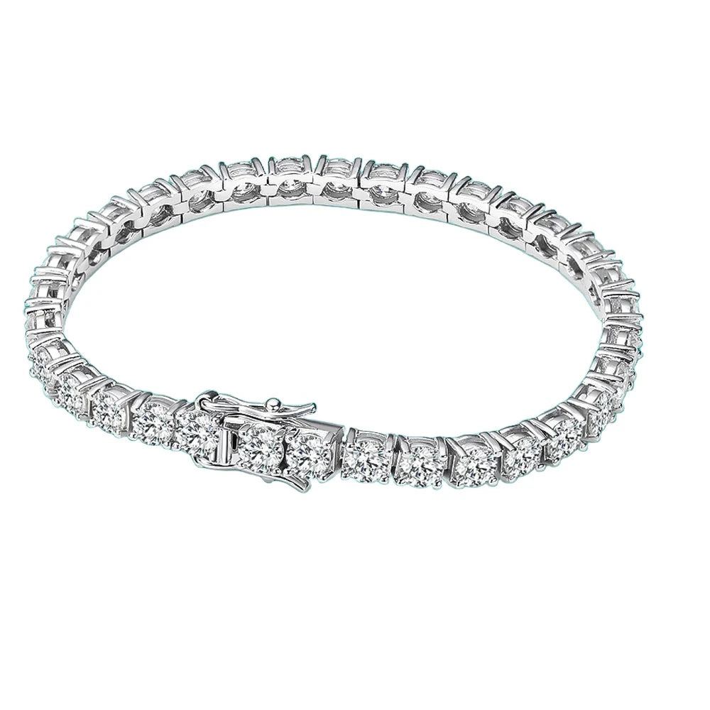 MOISSANITE DIAMOND TENNIS BRACELET FOR WOMEN