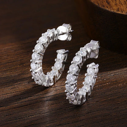 MOISSANITE DIAMOND WOMEN EARRING