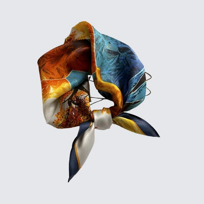 FOULARD EN SOIE MORIS