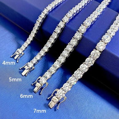 MOISSANITE DIAMOND TENNIS BRACELET FOR WOMEN