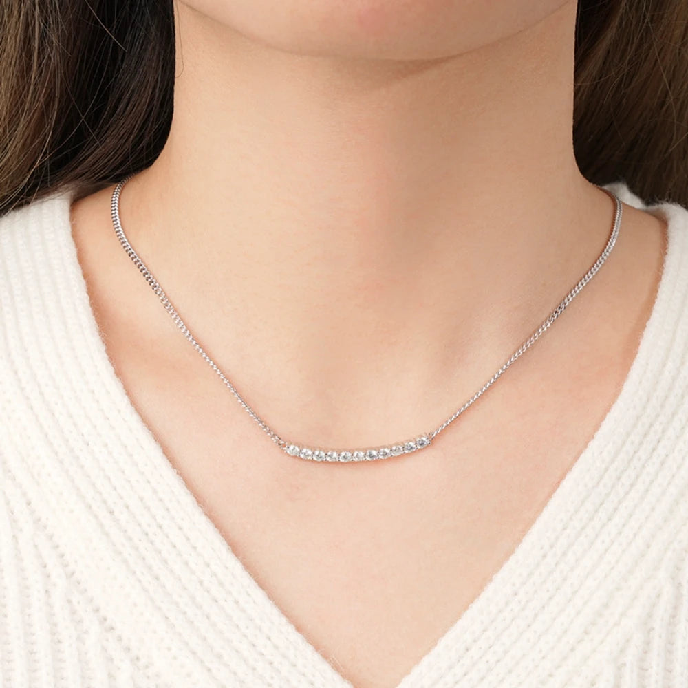MOISSANITE DIAMOND NECKLACE